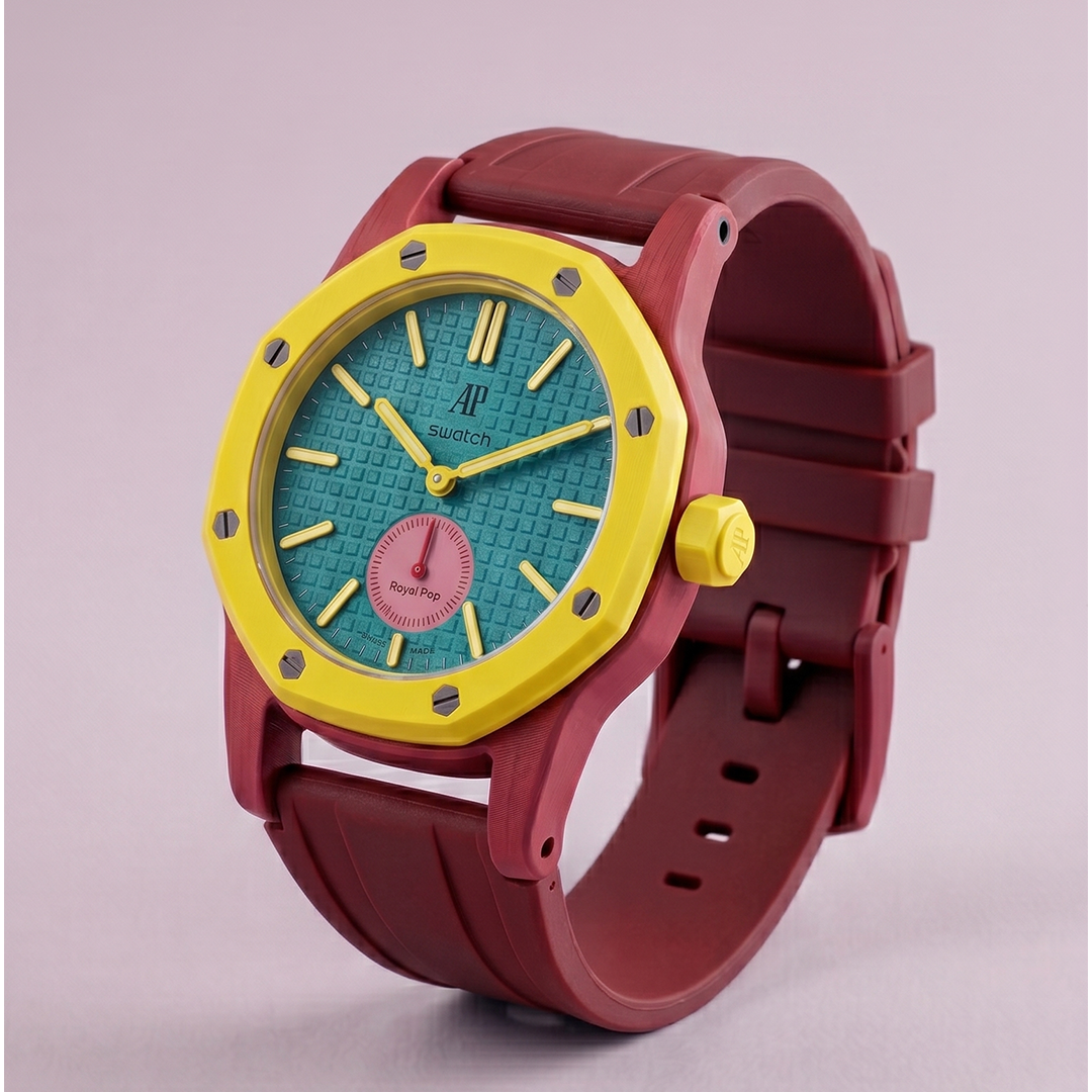 Epoxy with watch